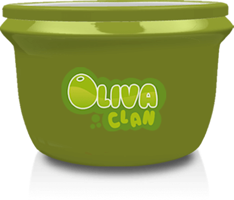envase verde oliva clan
